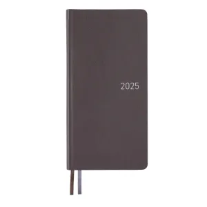 [Hobonichi 2025] Weeks Leather // Steel Gray (English)