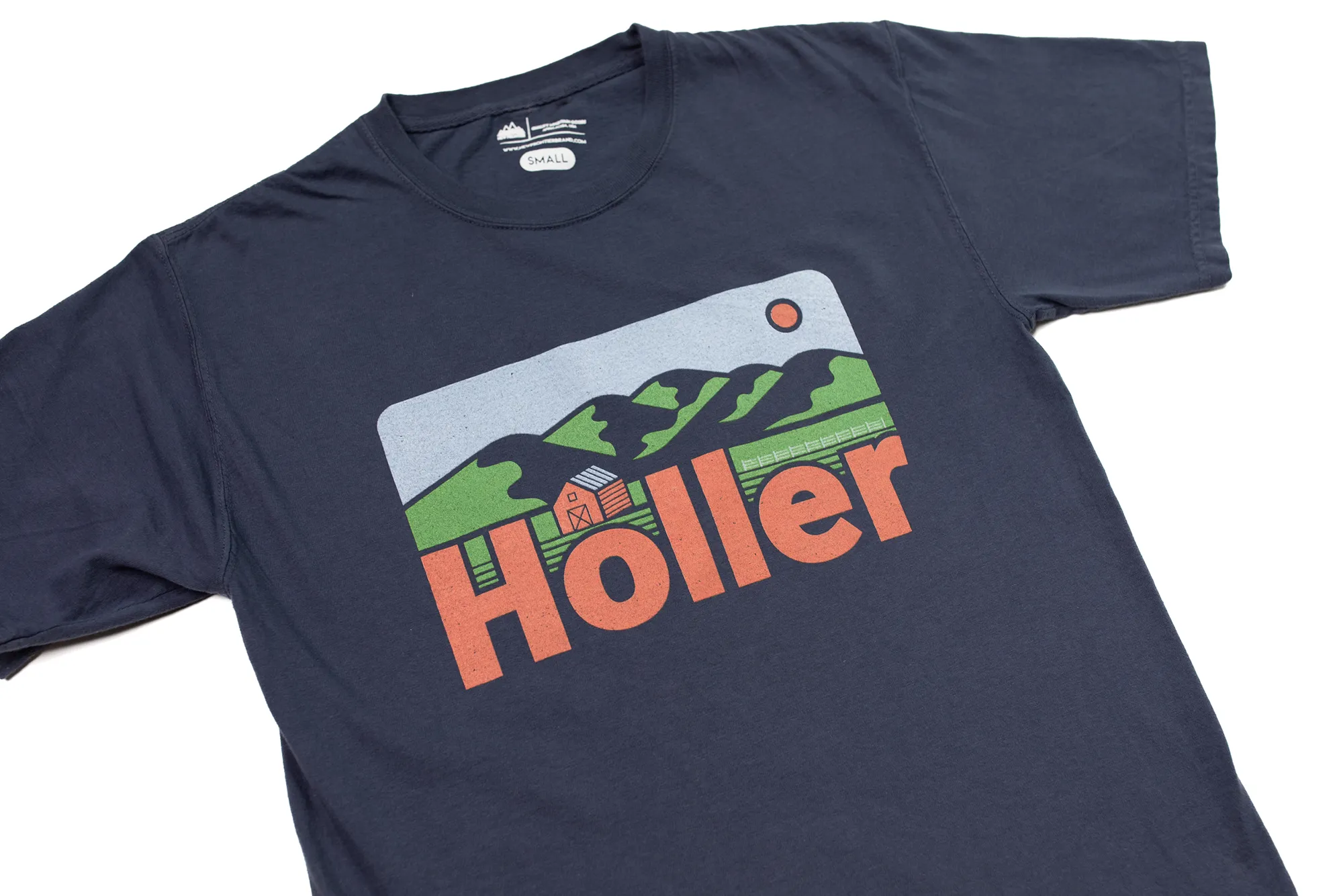 Holler Tee (Navy)