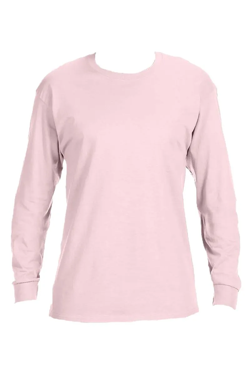 Holly Jolly Vibes Unisex Dri-Power Long-Sleeve 50/50 Tee