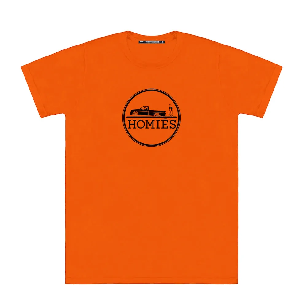 HOMIÉS EMBLEM ORANGE TEE