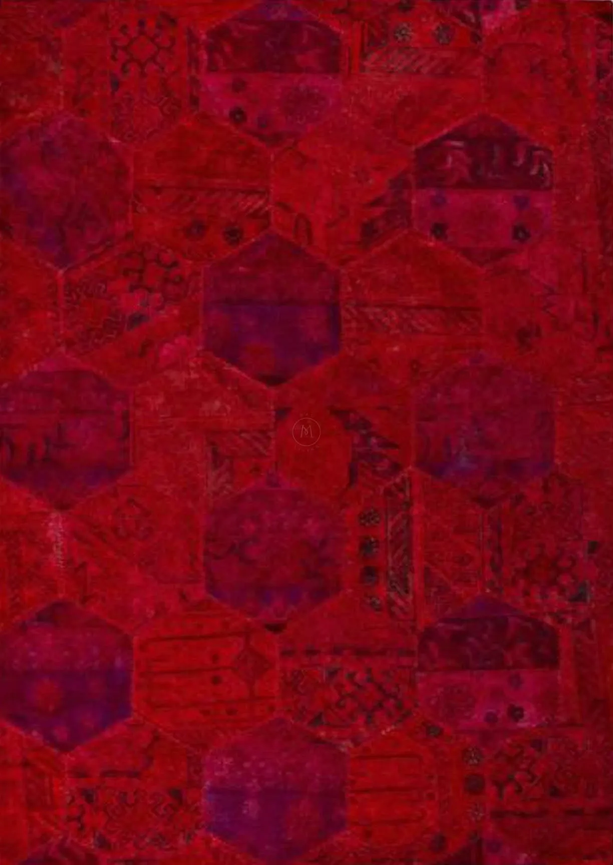 Honey Comb Red Sale