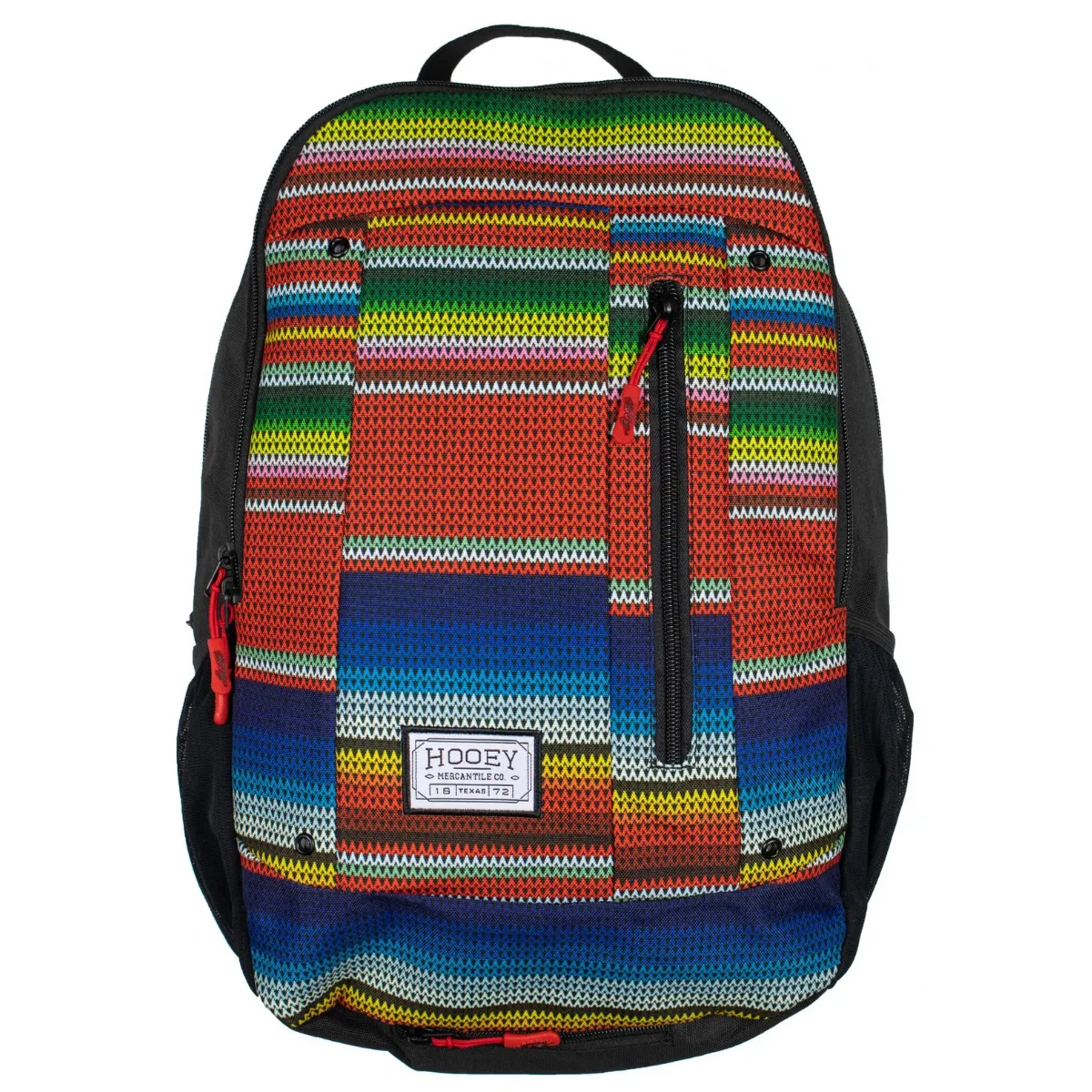 Hooey Rockstar Black/Multicolor Backpack - BP036RD