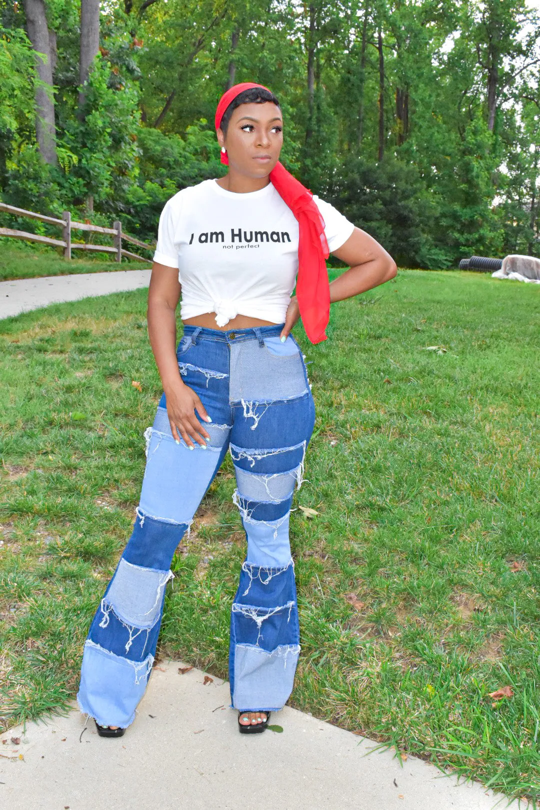 I am Human, Not Perfect Tee