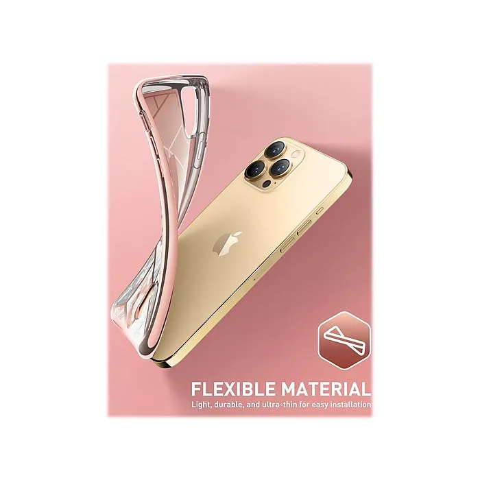 i-Blason Marble Pink Wallet Case for iPhone 13 Pro Max (iPhone2021-6.7-CosCard-Marble)