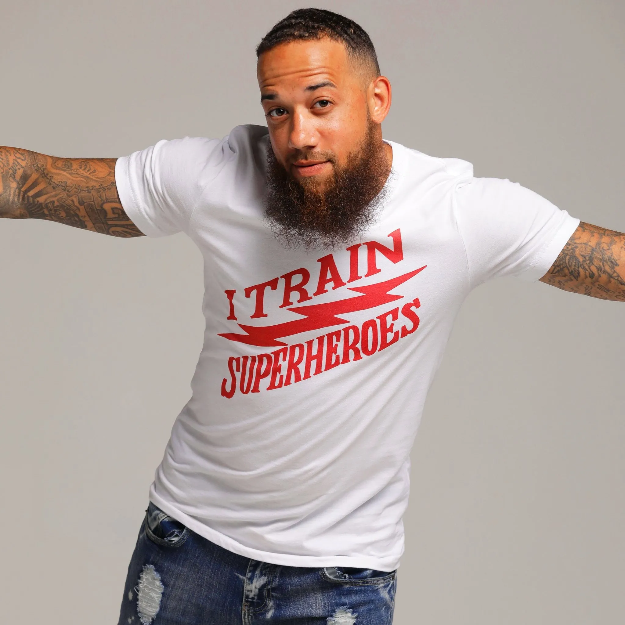 I Train Superheroes Tee