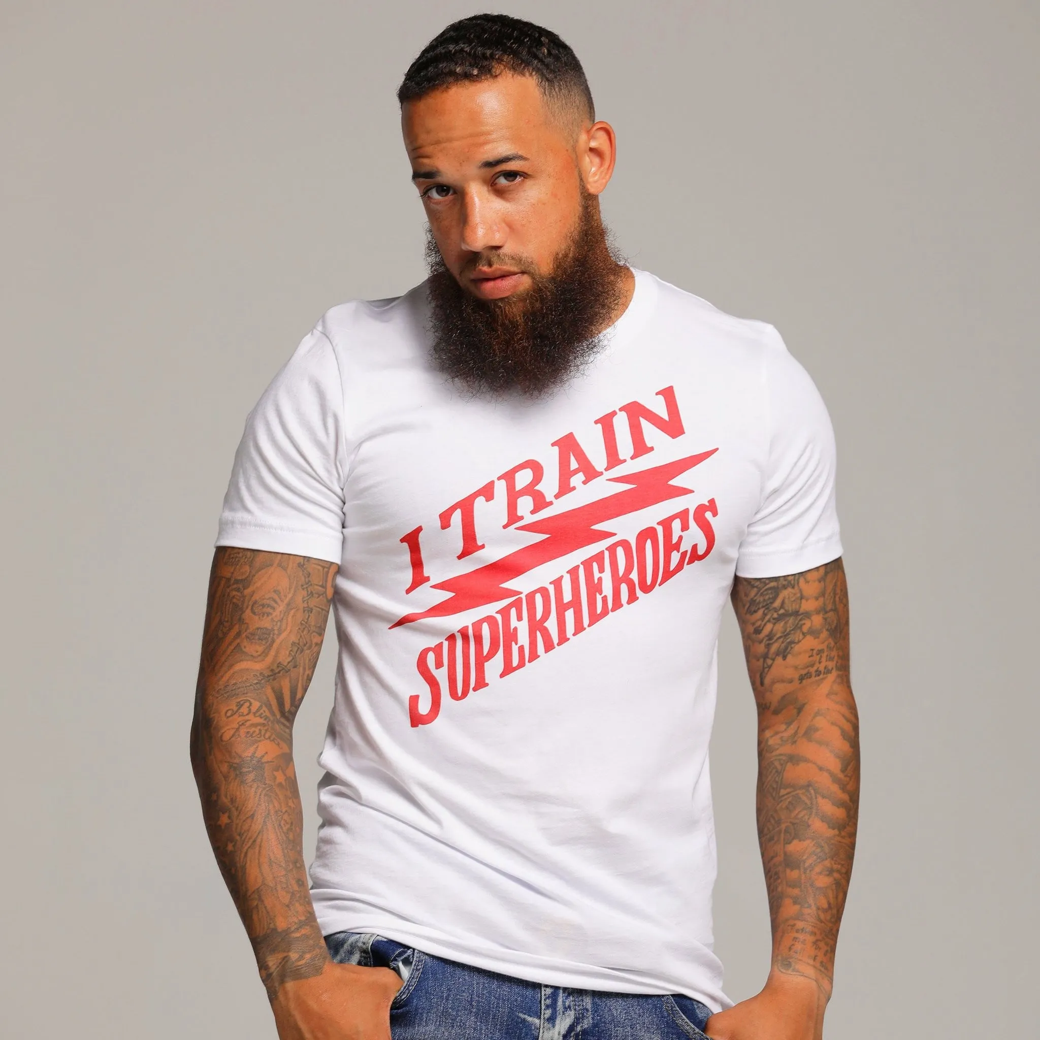 I Train Superheroes Tee