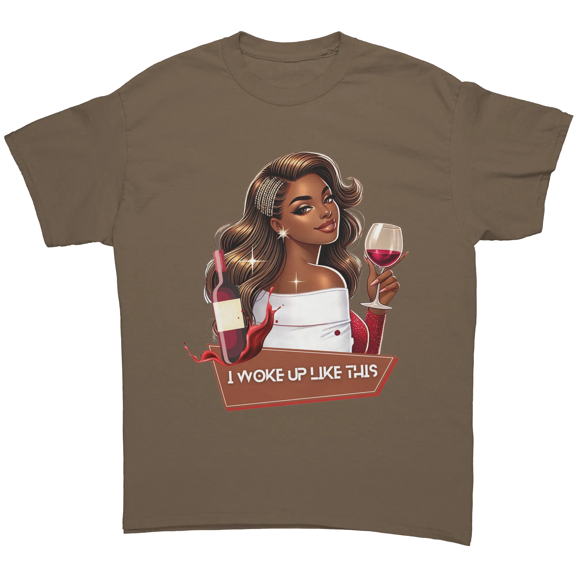 I Woke Up Like This Shirt, Womens Graphic Tee, Valentines Tshirt, Cute Valentine Shirt, Valentines Gift, Valentine Clothing, Womens Clothing