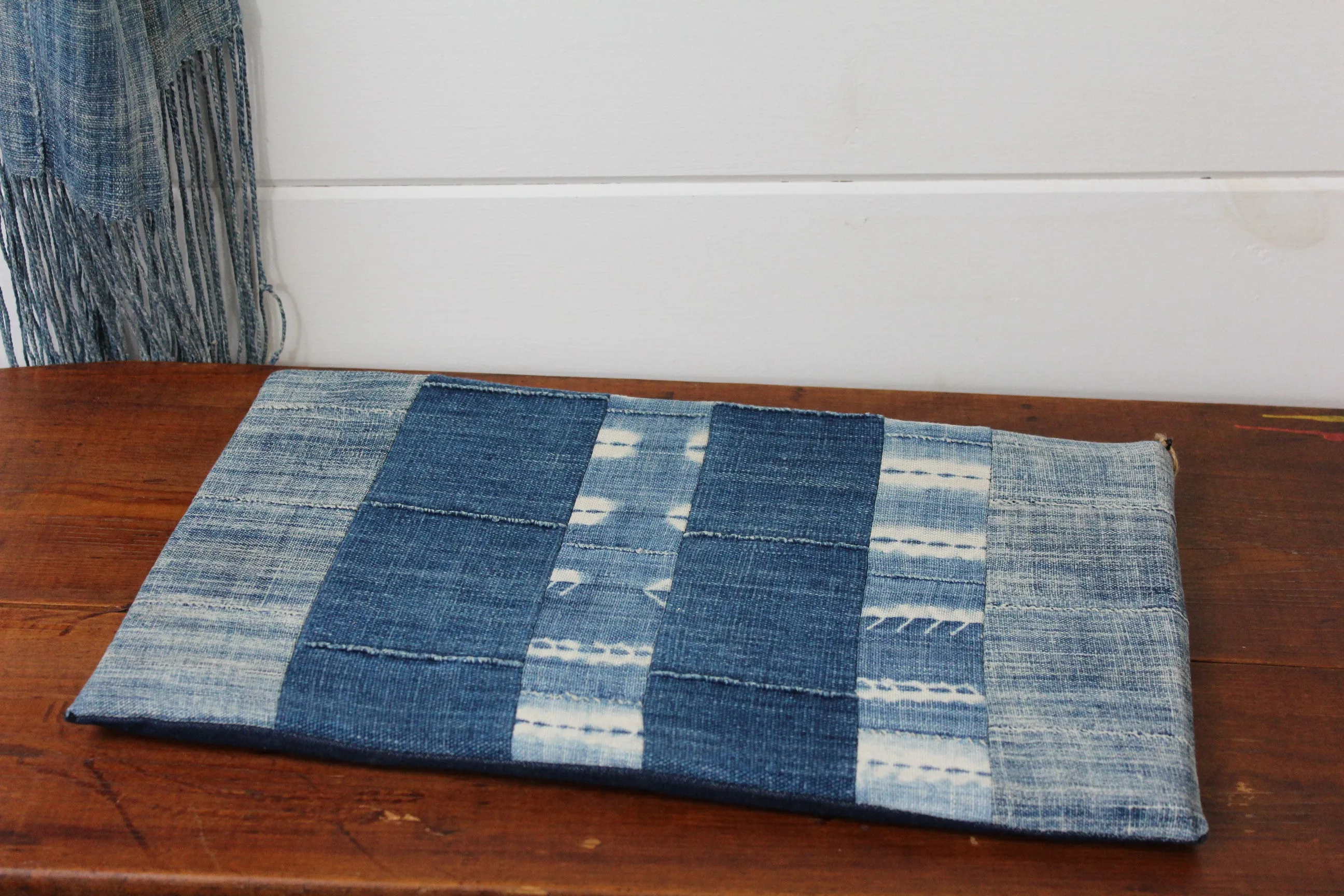 Inidgo Patchwork Trivets