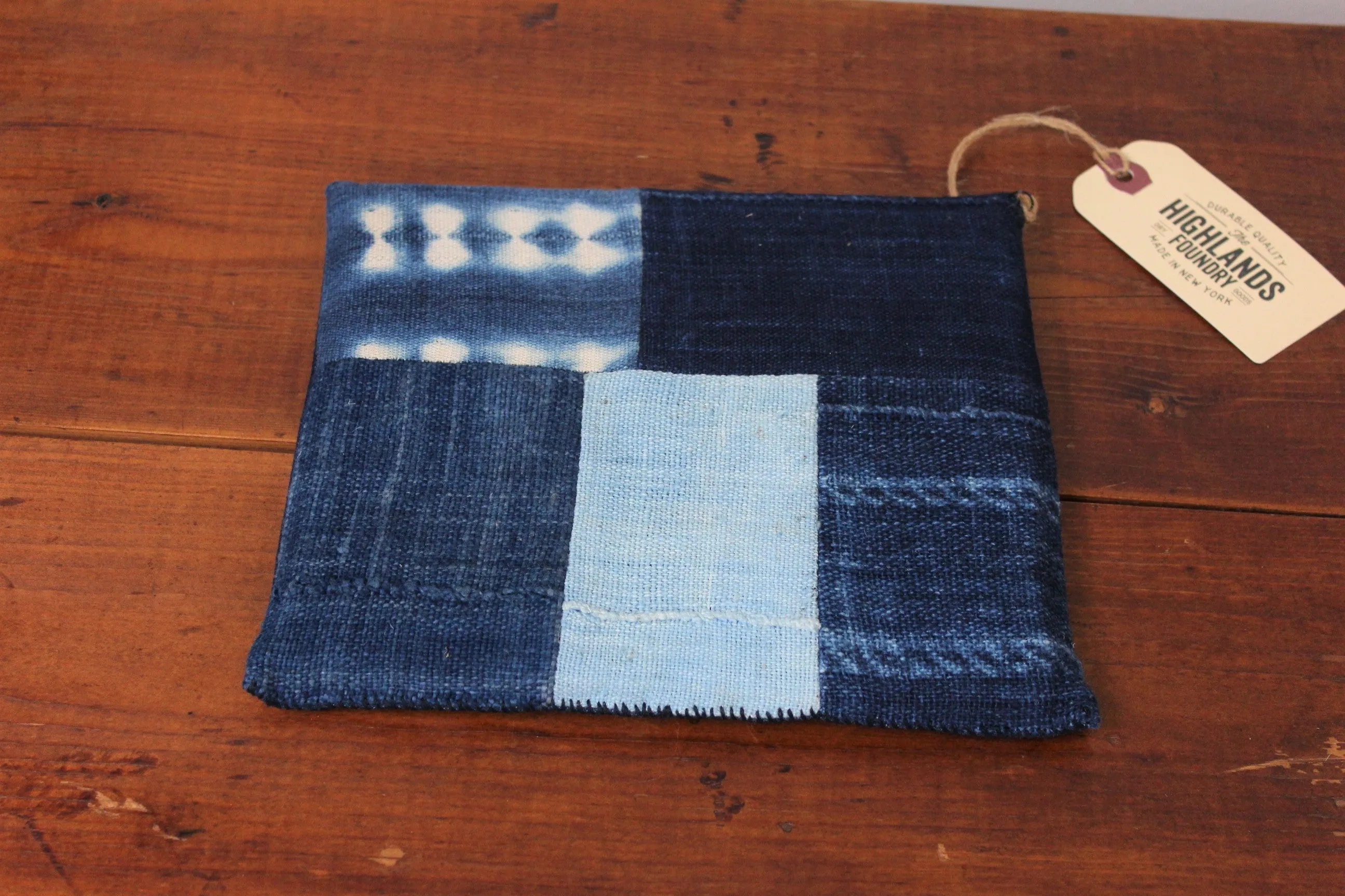 Inidgo Patchwork Trivets
