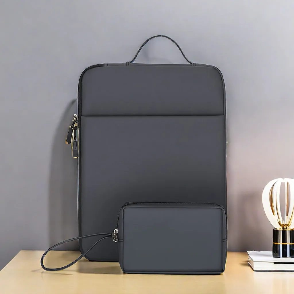 INSTOCK - leather computer liner bag  for men