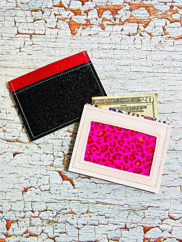 ITH Wallet (Set of 3 designs) machine embroidery design DIGITAL DOWNLOAD