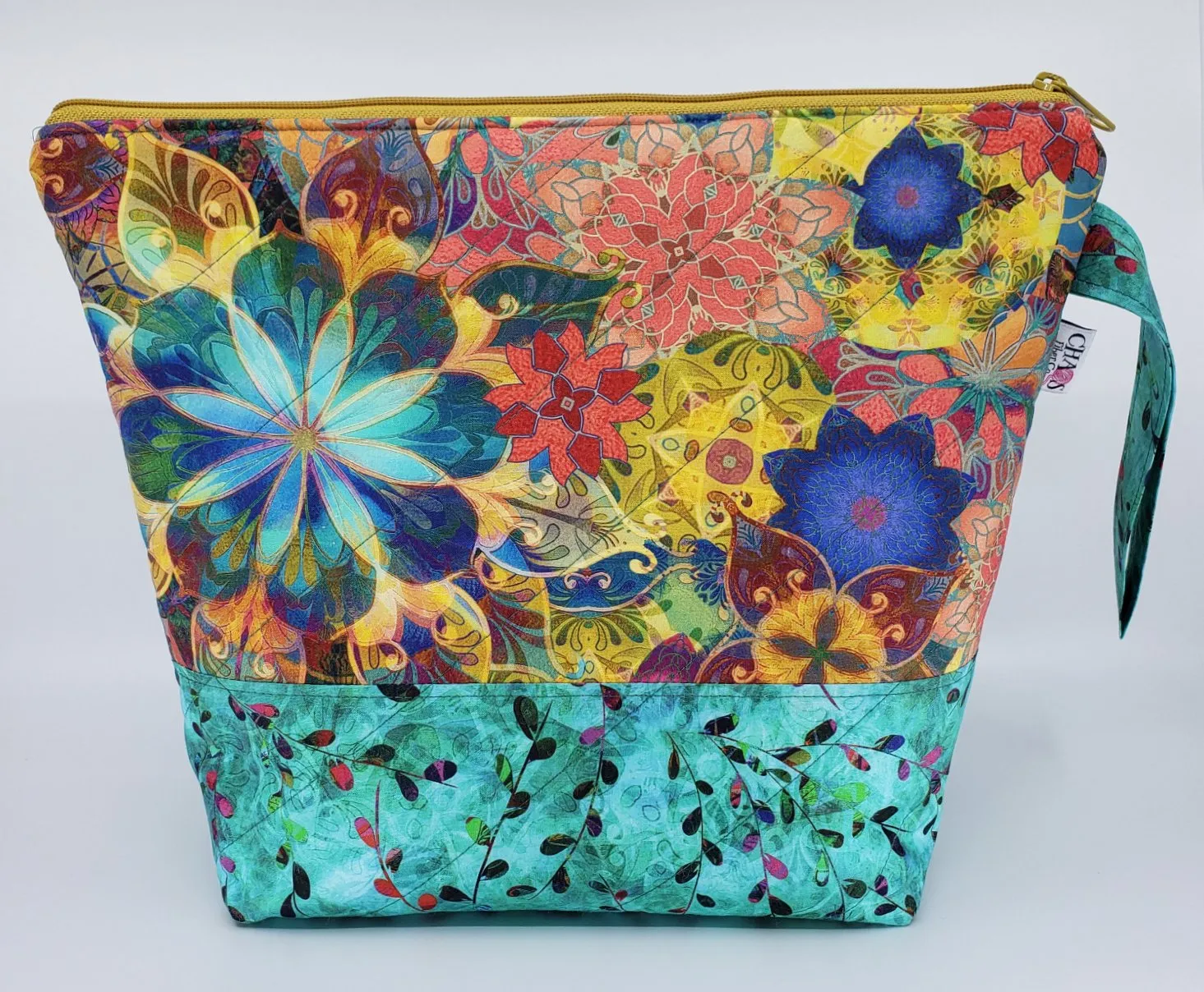 Ivy & Flowers - Project Bag - Medium