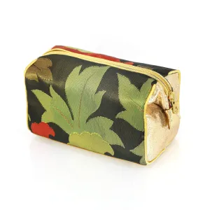 Japanese Kimono Camellia Kimono Travel / Make-up Bag | Refashioned from vintage kimono