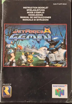 Jet Force Gemini manual (NEU6)