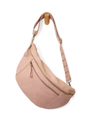 Joy Susan : Mel Large Sling / Crossbody Bag - Blush