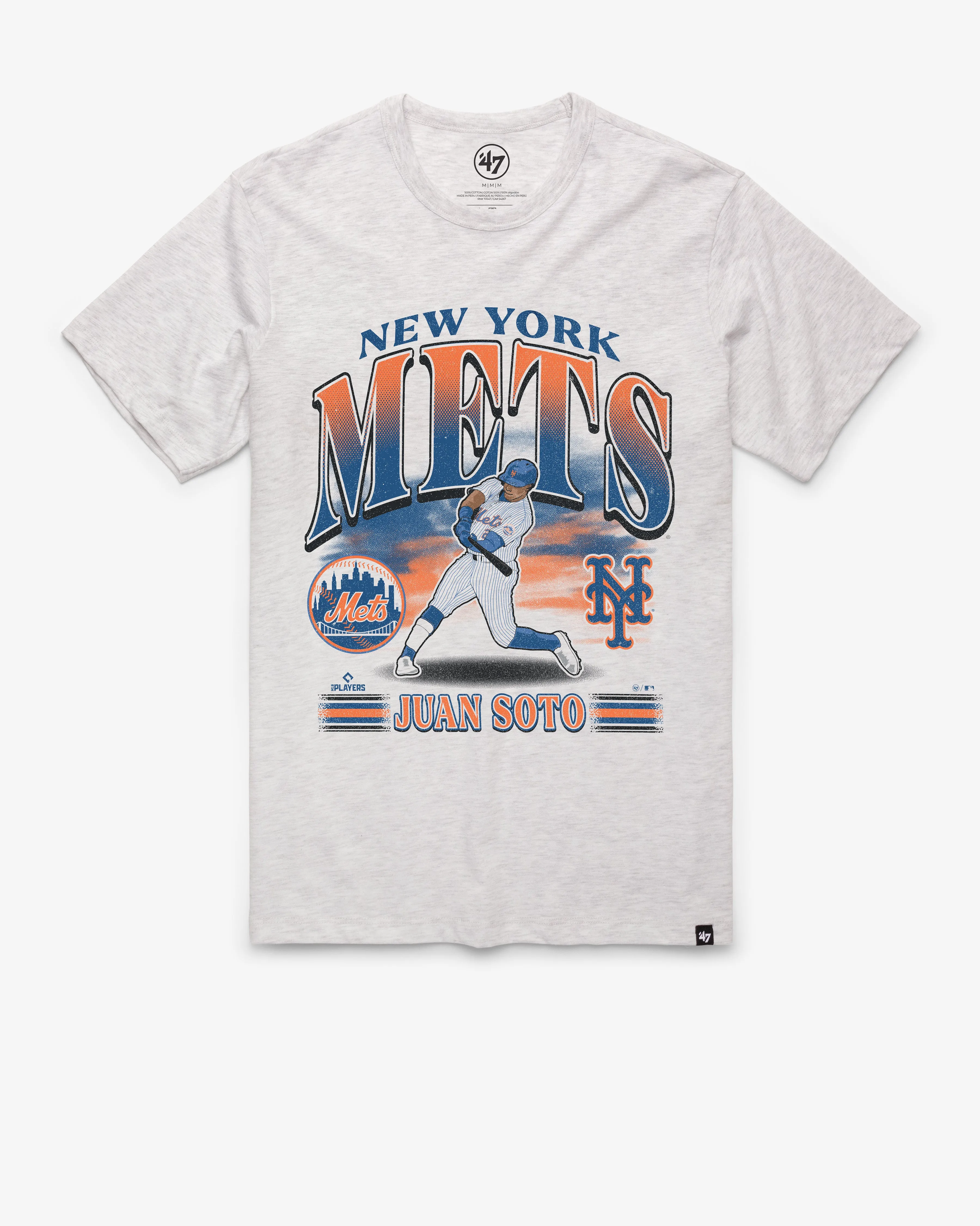 JUAN SOTO NEW YORK METS MLB PLAYER '47 FRANKLIN TEE