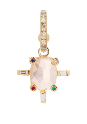 Juno Earring with Morganite