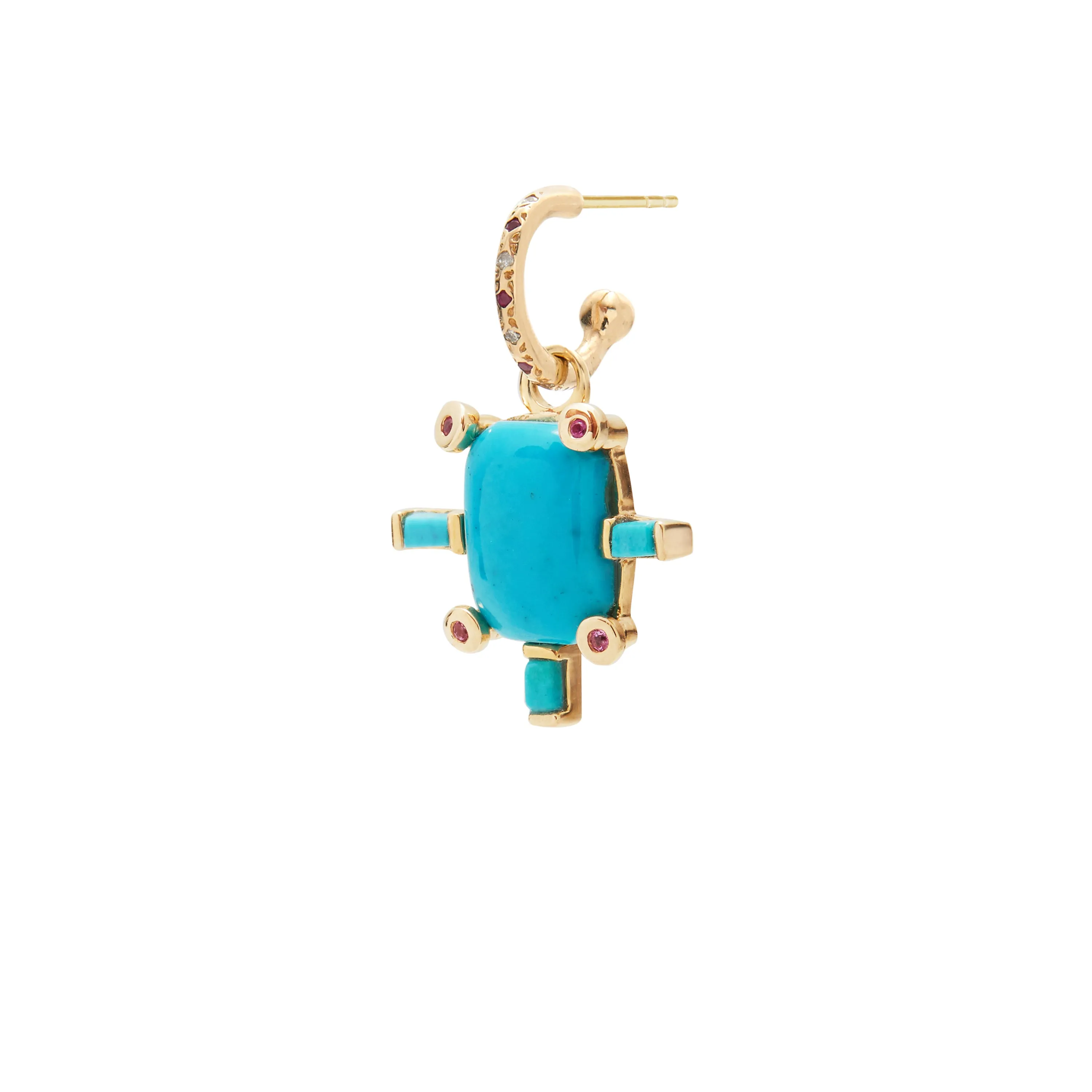 Juno Earring with Turquoise