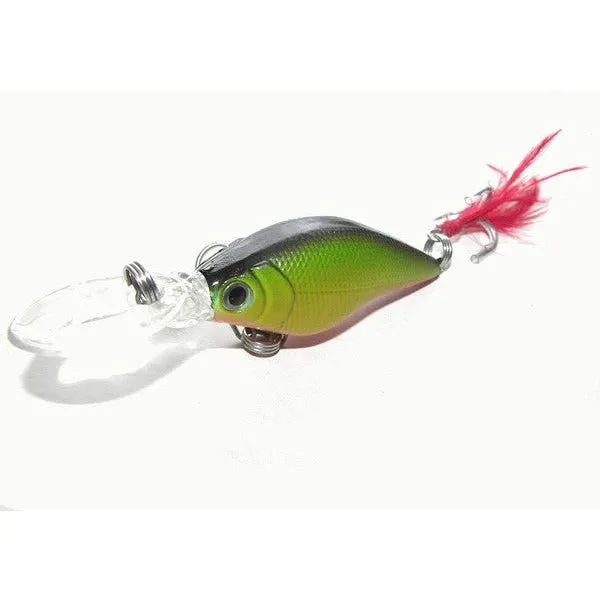 Kamikaze Hard Body Four Lures and Bag 9.5cm - Snoopy B