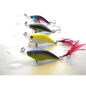 Kamikaze Hard Body Four Lures and Bag 9.5cm  - Snoopy D