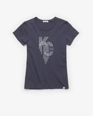 KANSAS CITY ROYALS CITY CONNECT PREMIER '47 FRANKIE TEE WOMENS