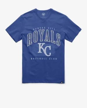 KANSAS CITY ROYALS COOPERSTOWN DOUBLE HEADER '47 FRANKLIN TEE