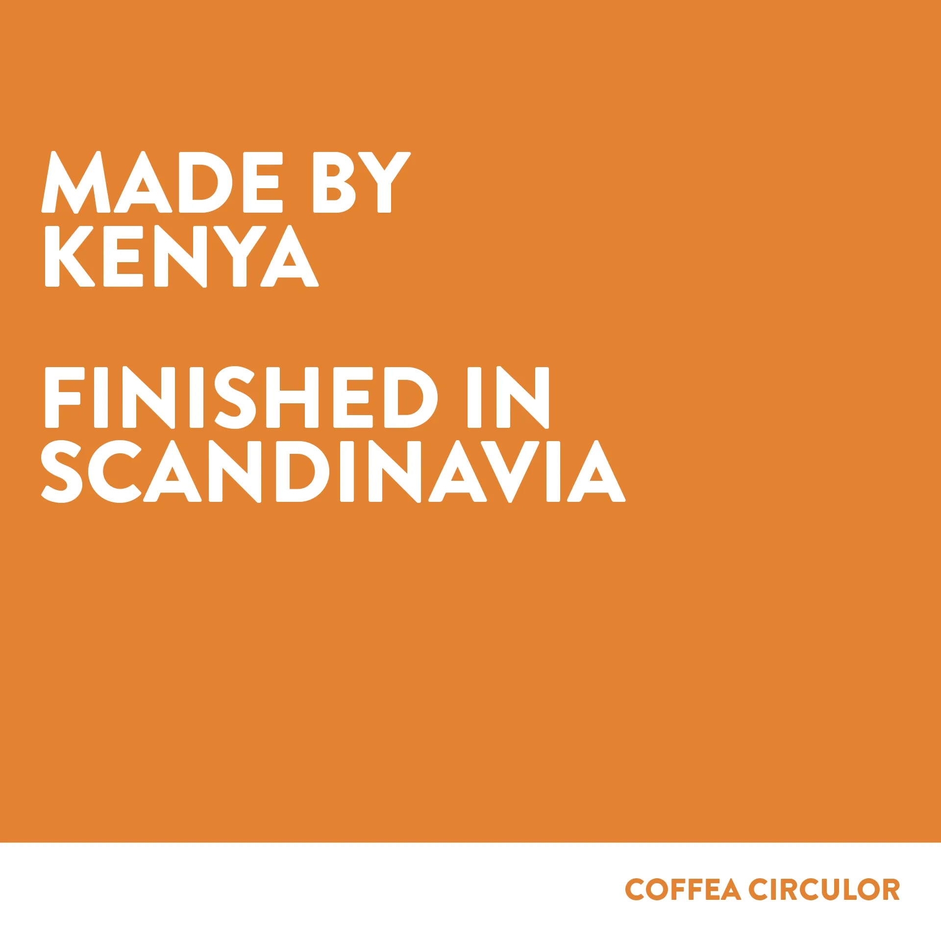 KENYA Coffea Circulor Ouragan Isolated Batian AA Washed WX