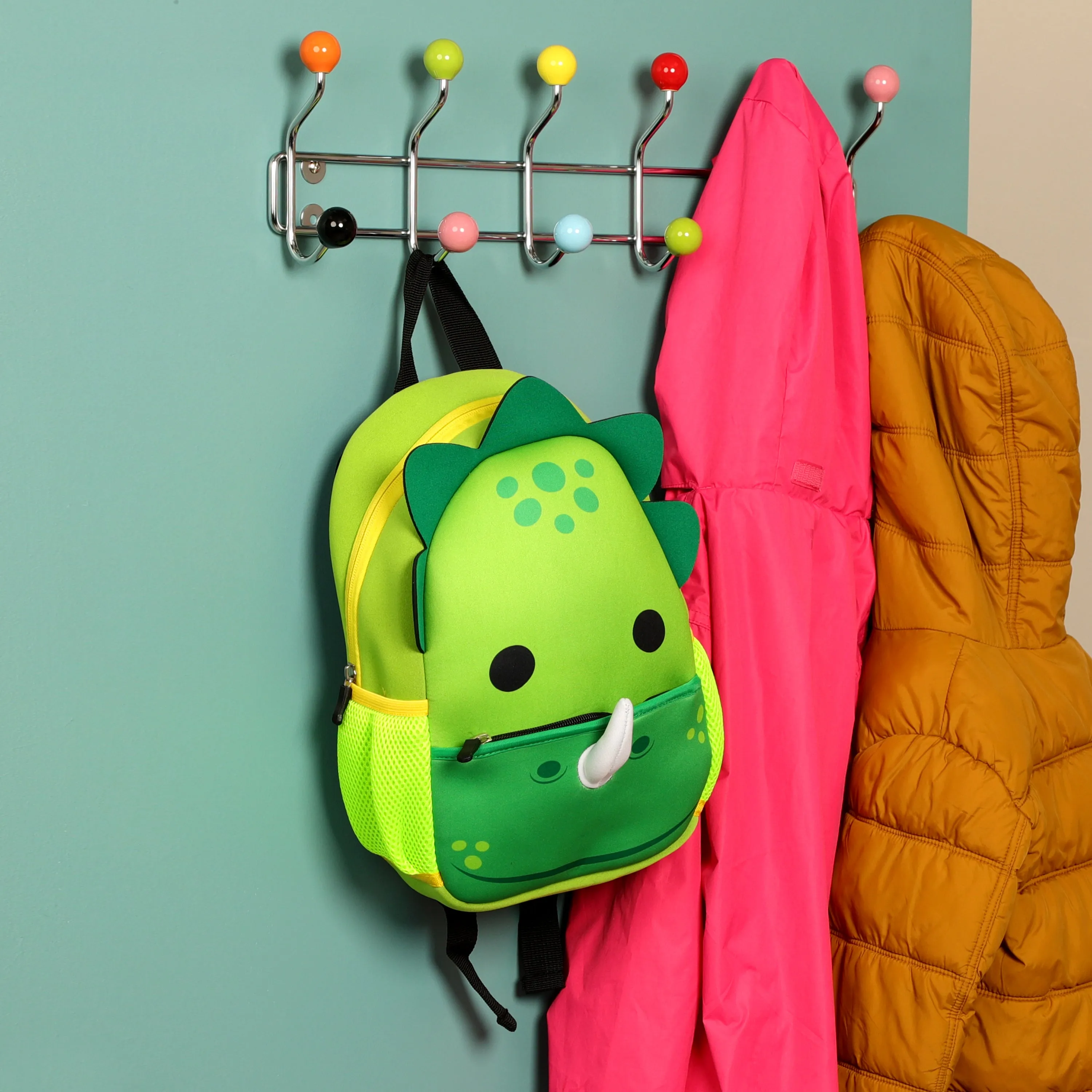 Kids School Neoprene Rucksack/Backpack - Dinosaur