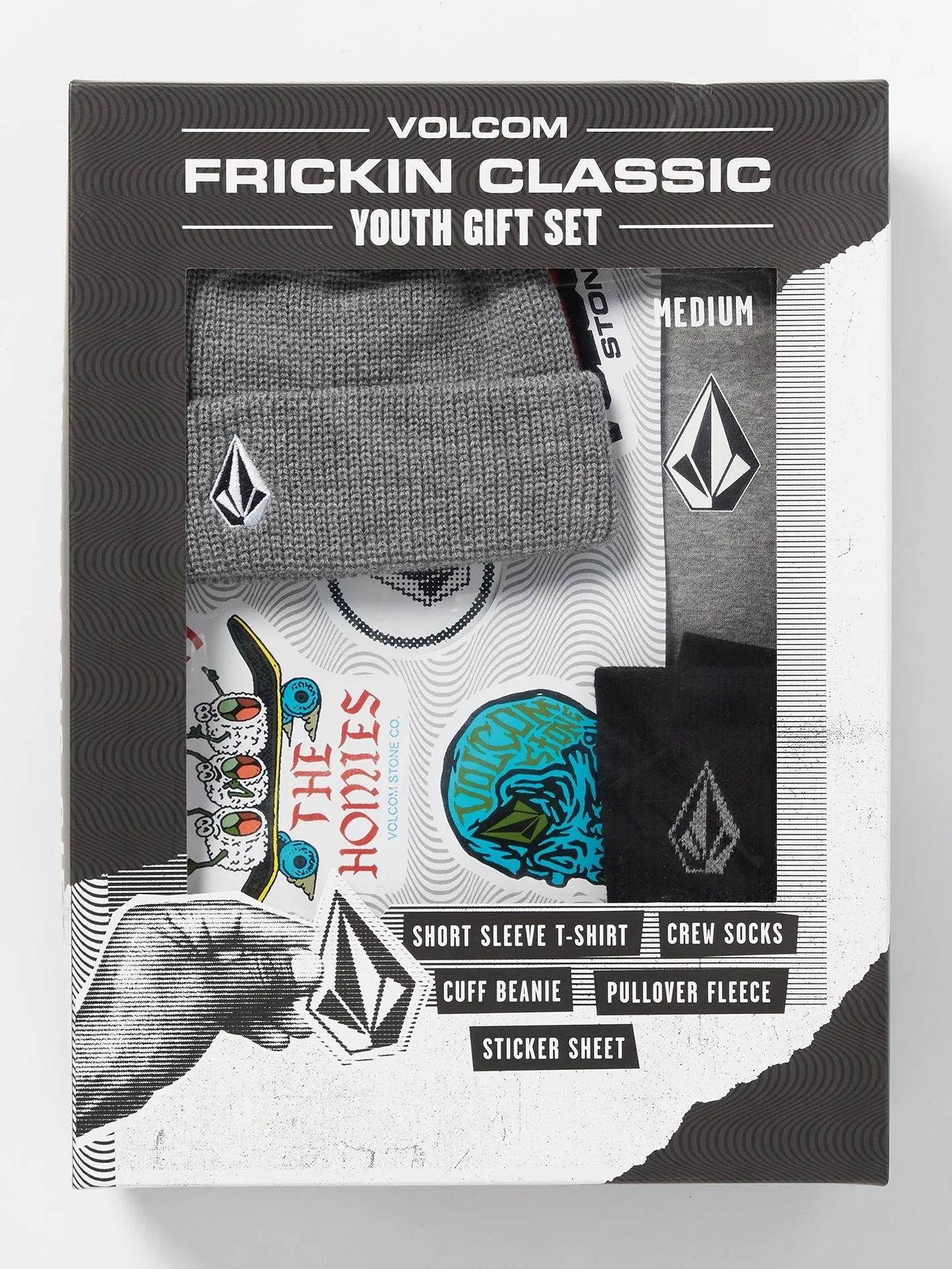 Kinder-Geschenkset "Frickin Classic - HEATHER GREY