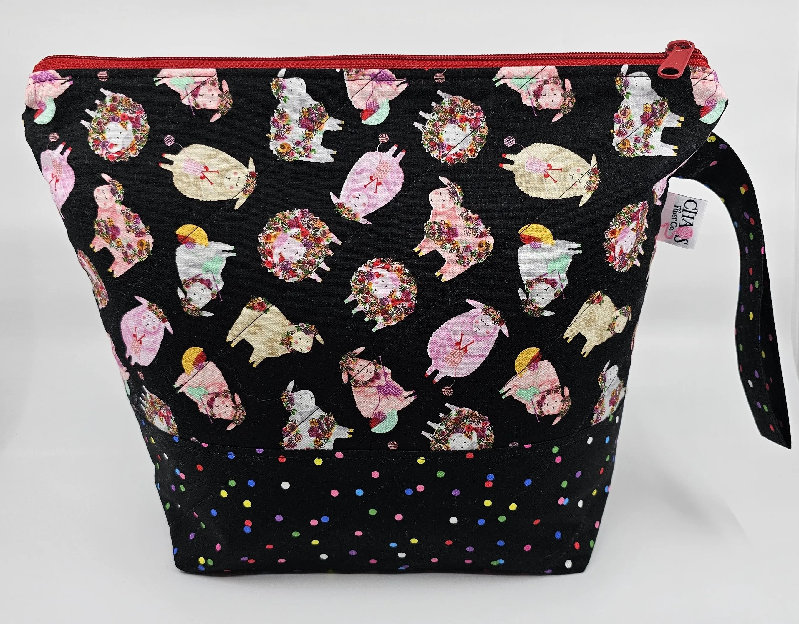 Knitting Sheep - Project Bag - Medium