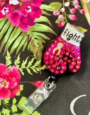 KO'D for Cancer Badge Holder Reel