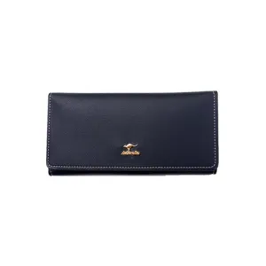 Ladies Wallet AUS Kangaroo Badge Black