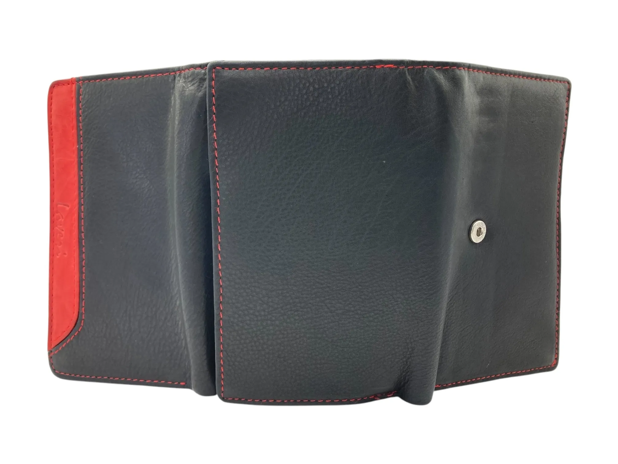 Ladies Wallet  Medium With Zipper, Trifold Wallet With Coin Pocket # 1681