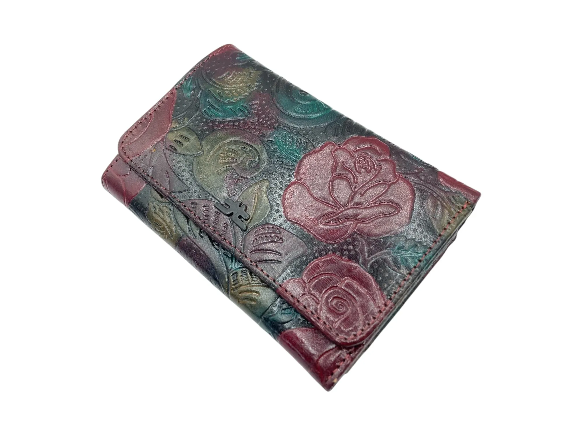 Ladies Wallet  Medium With Zipper, Trifold Wallet With Coin Pocket # 1681
