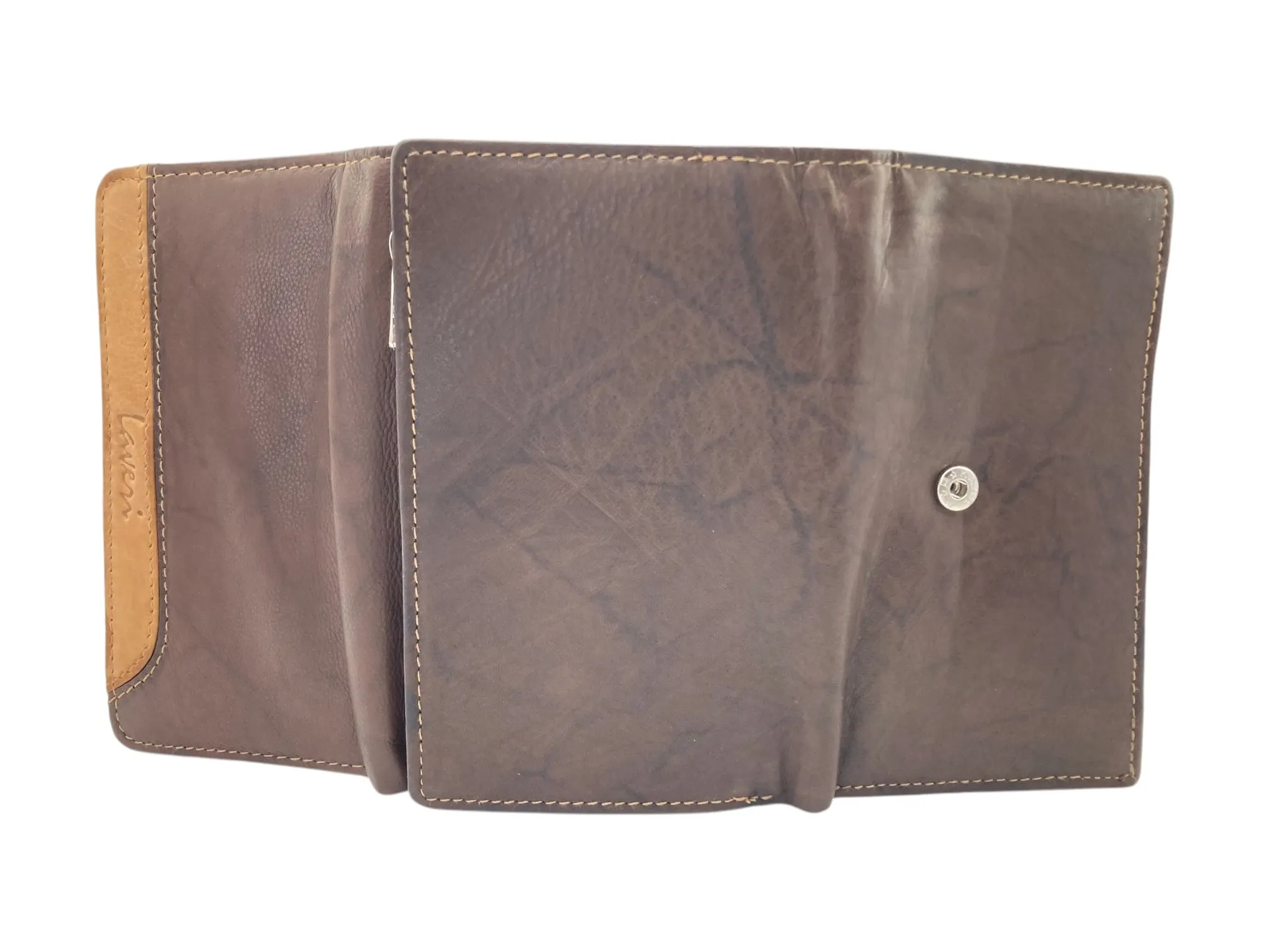 Ladies Wallet  Medium With Zipper, Trifold Wallet With Coin Pocket # 1681