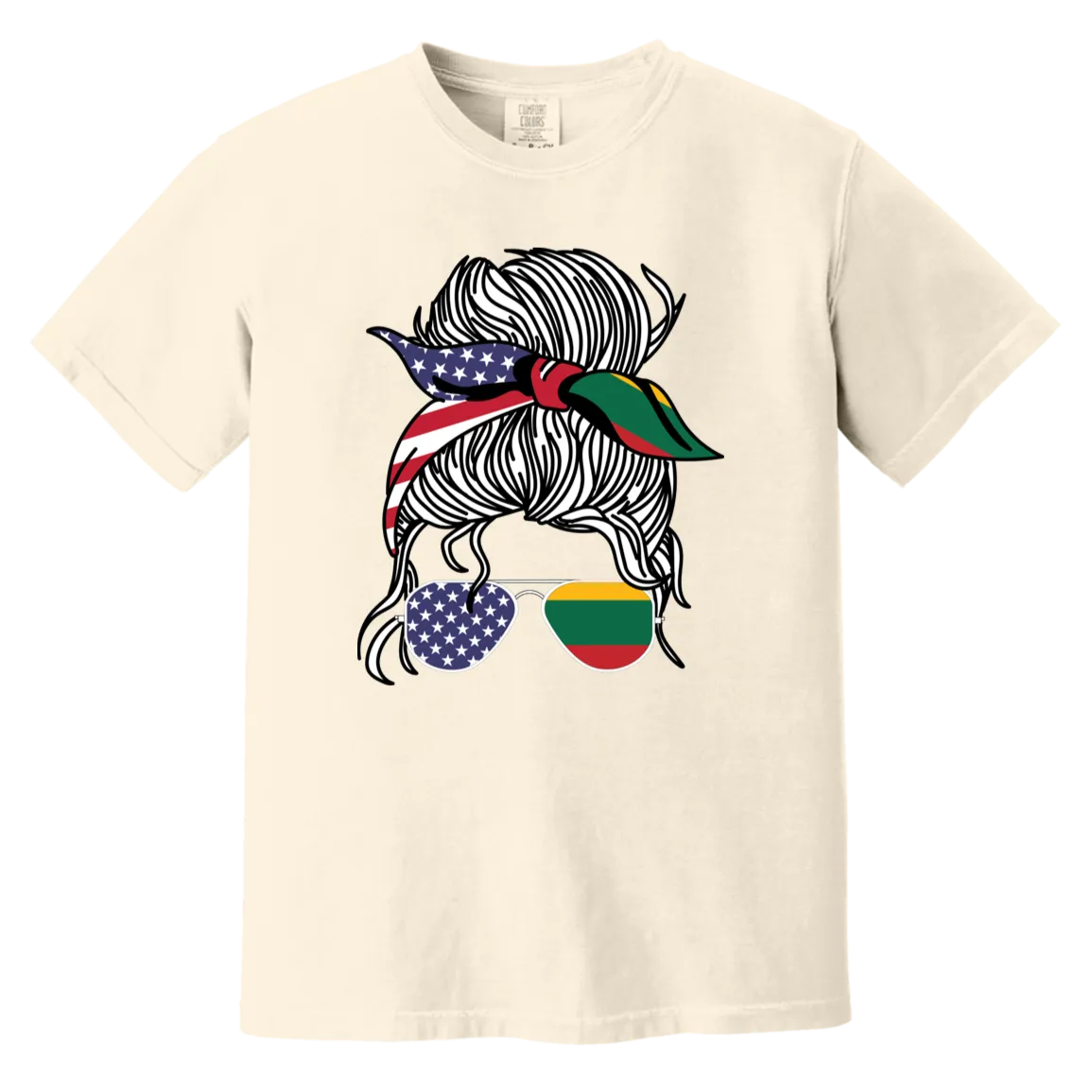 Laisve Freedom Woman - Men/Women Unisex Soft-Washed Comfort Cotton Short Sleeve T-Shirt