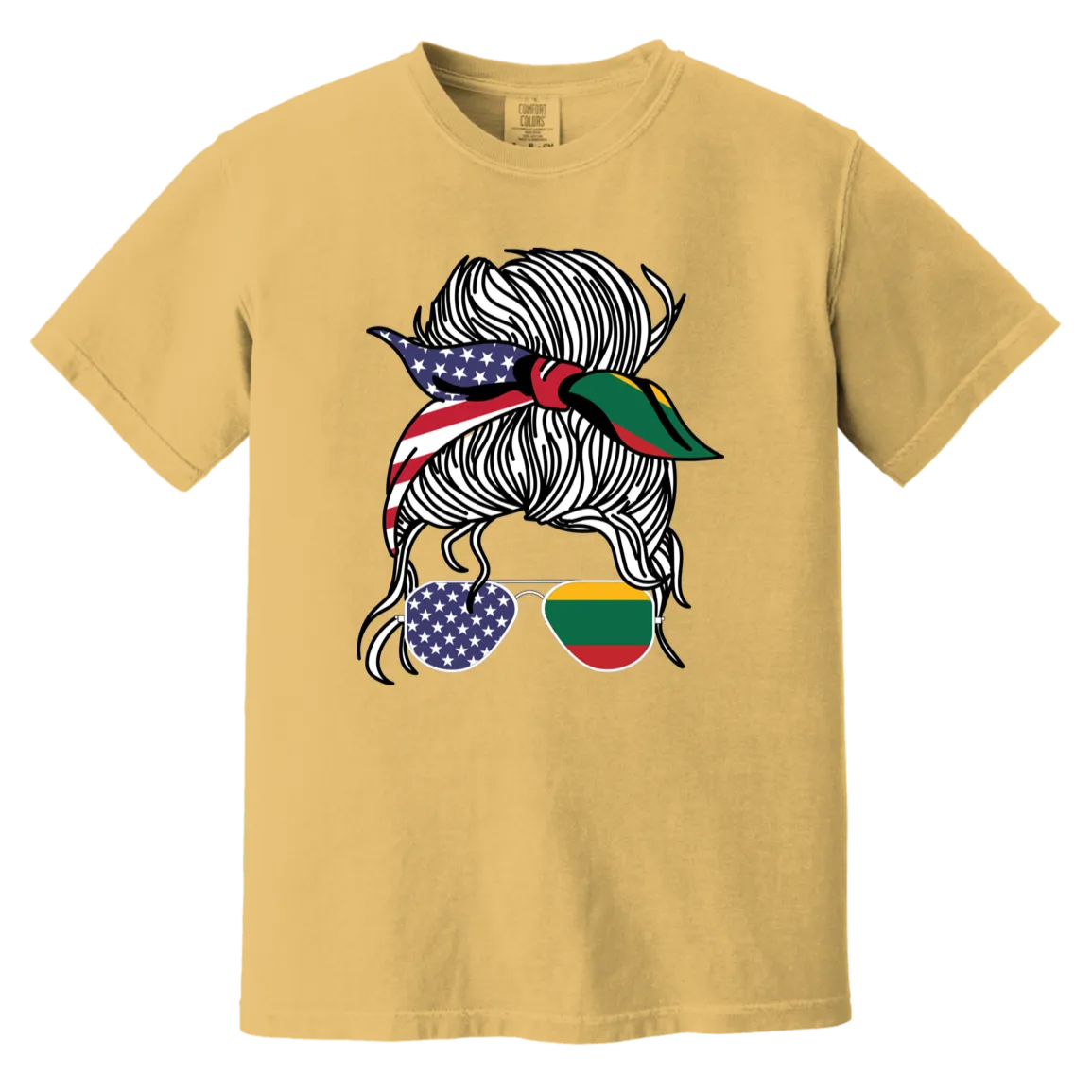 Laisve Freedom Woman - Men/Women Unisex Soft-Washed Comfort Cotton Short Sleeve T-Shirt