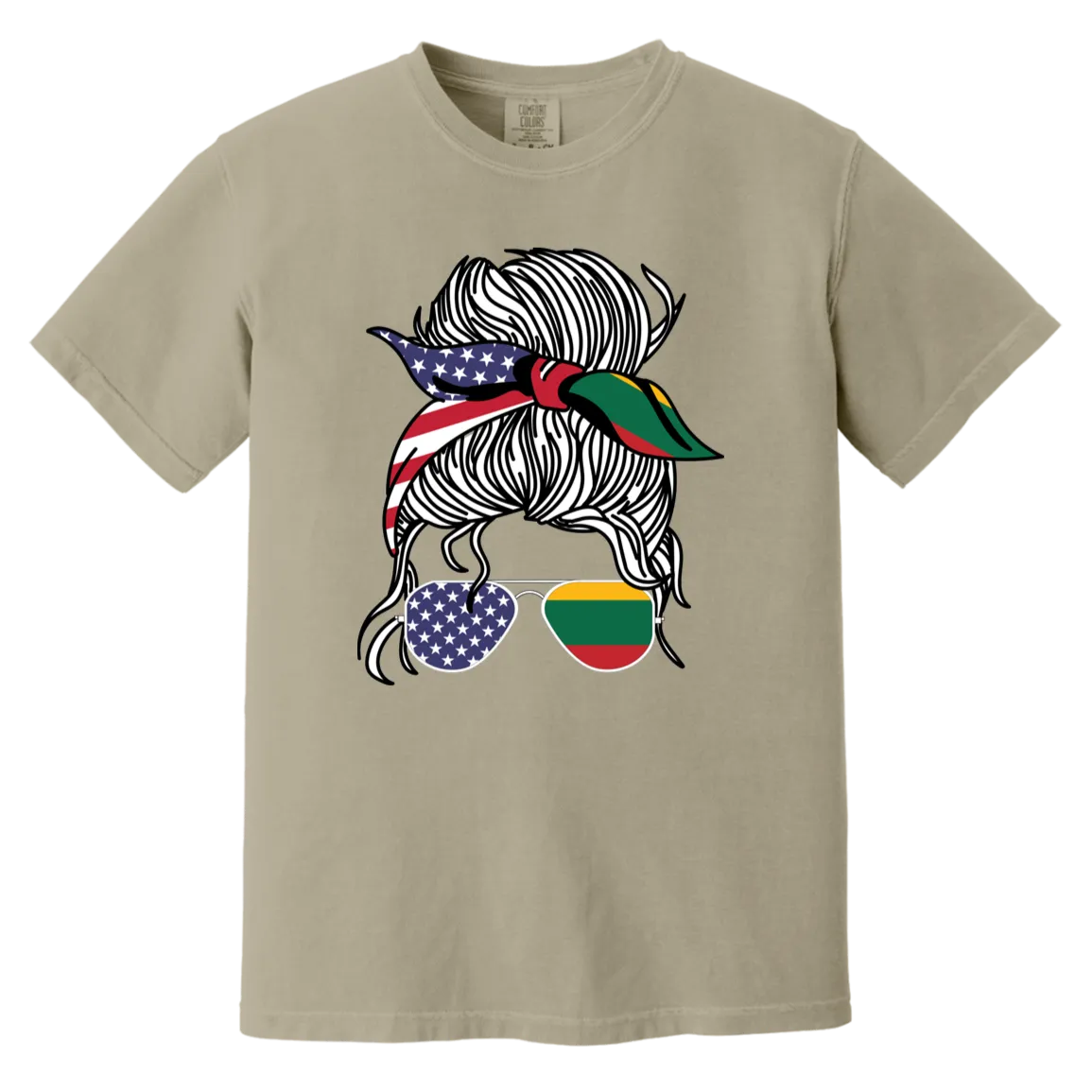Laisve Freedom Woman - Men/Women Unisex Soft-Washed Comfort Cotton Short Sleeve T-Shirt