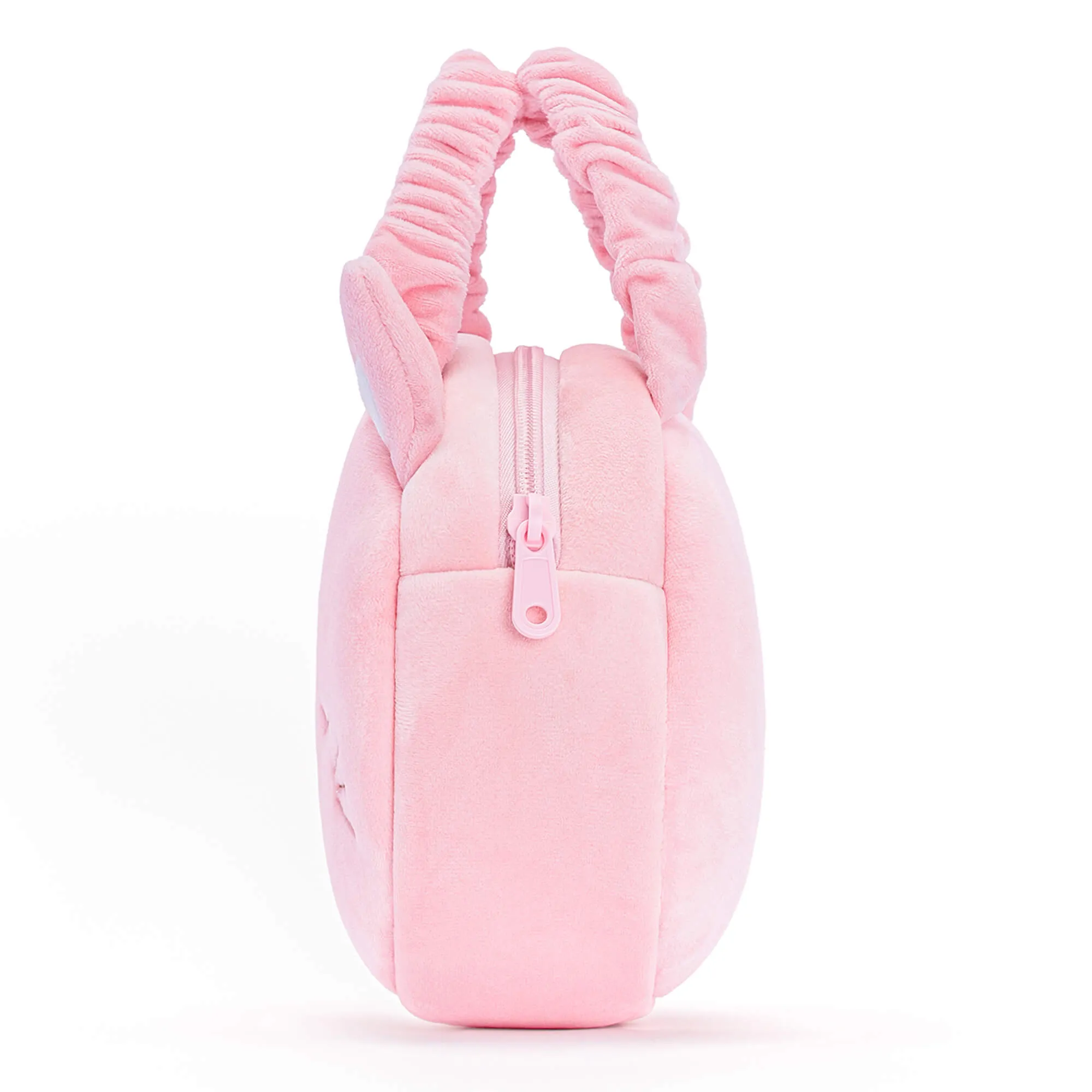 Lazadagifts 6-inch Fashion Baby Girls Kitty Cat Handbag Plush Girls Purse Pink