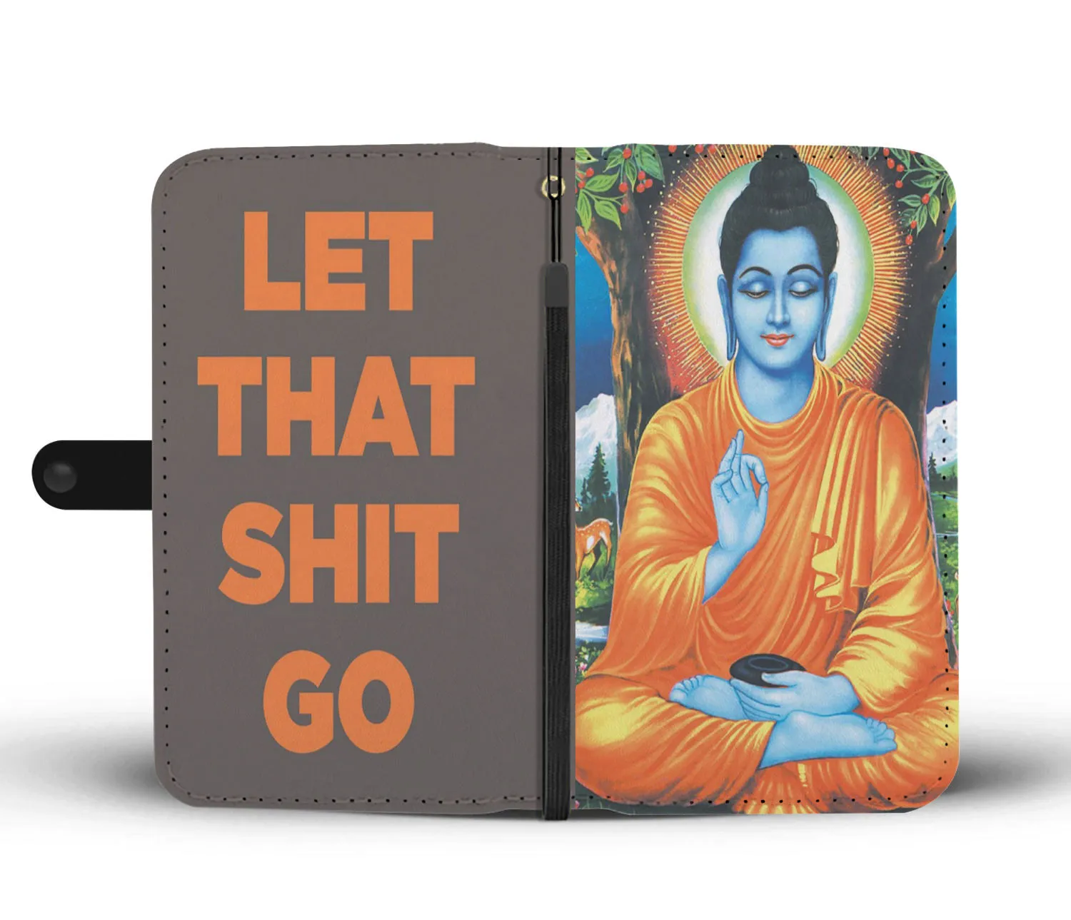 Let That Shit Go Wallet Phone Case