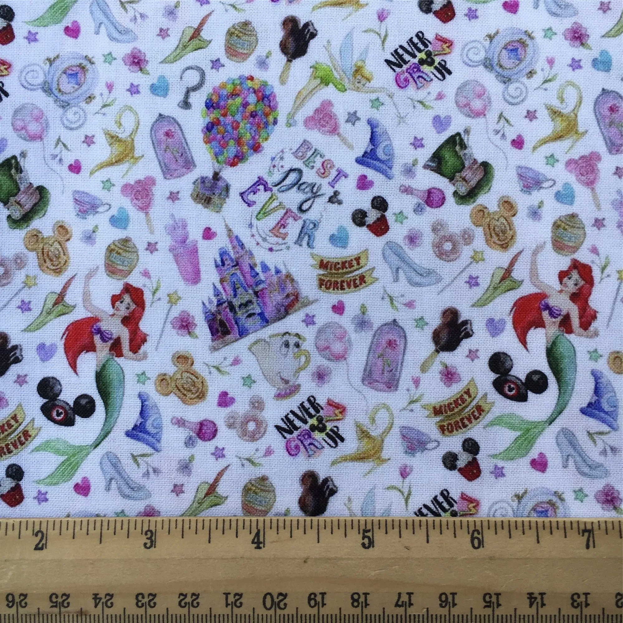 letters alphabet printed fabric