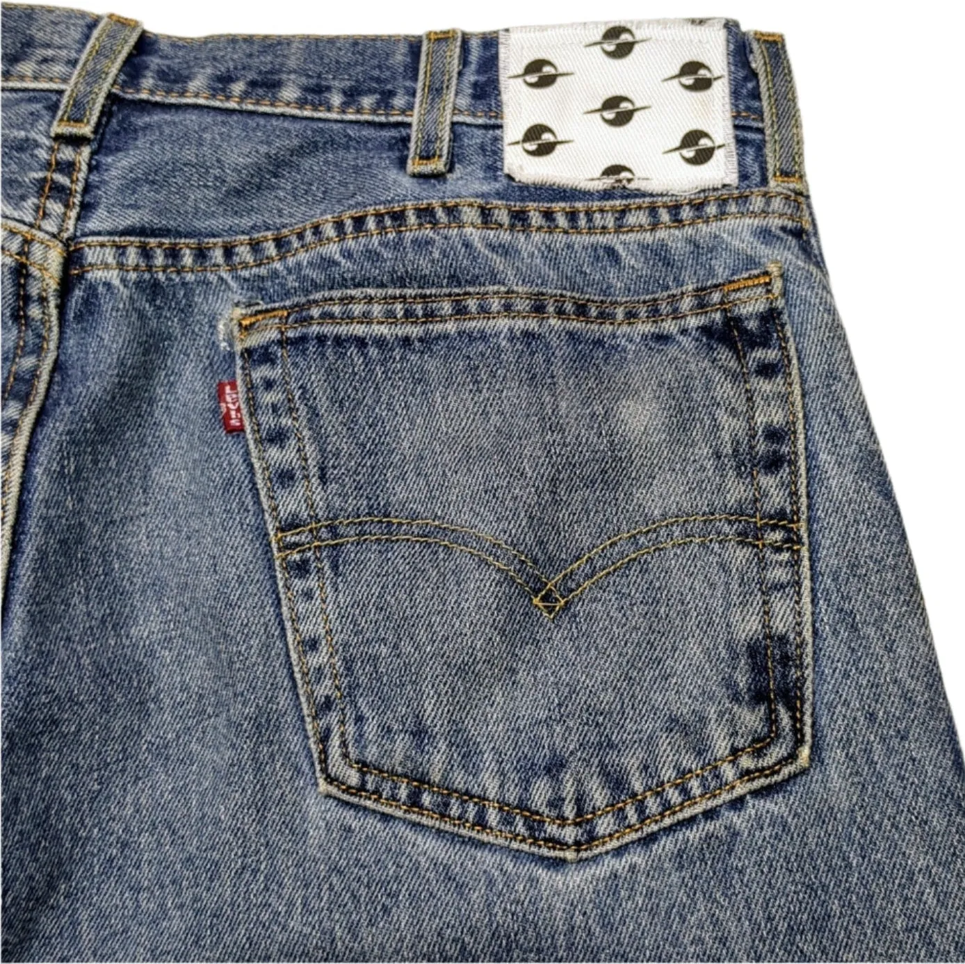 LEVI'S UPCYCLED JEANS • PATCHWORK