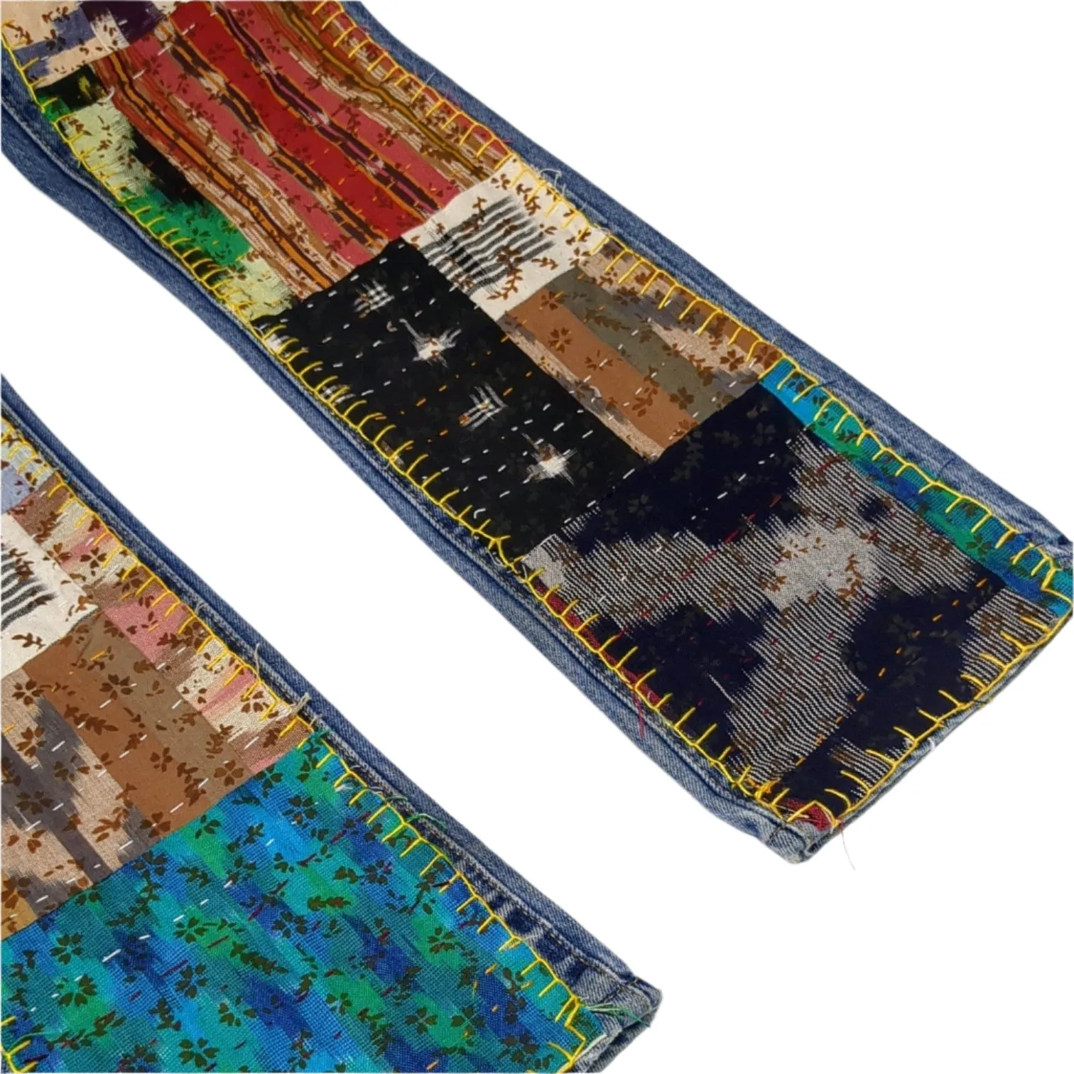 LEVI'S UPCYCLED JEANS • PATCHWORK