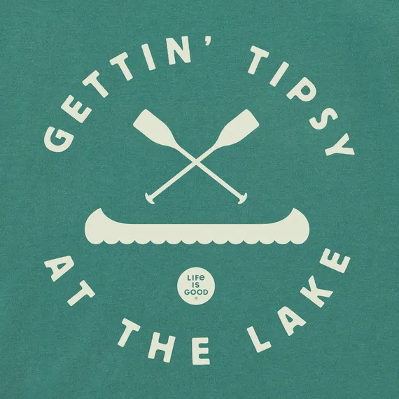 Life is Good Men's Tipsy at the Lake Crusher Tee
