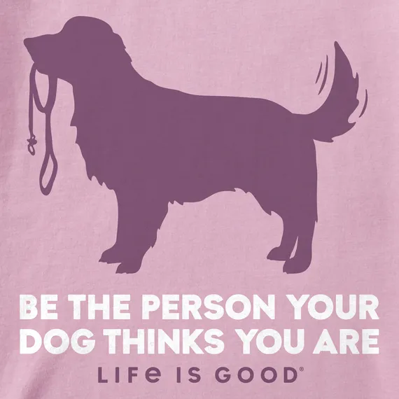 Life is Good Women's Be The Person Retriever Crusher Lite Tee