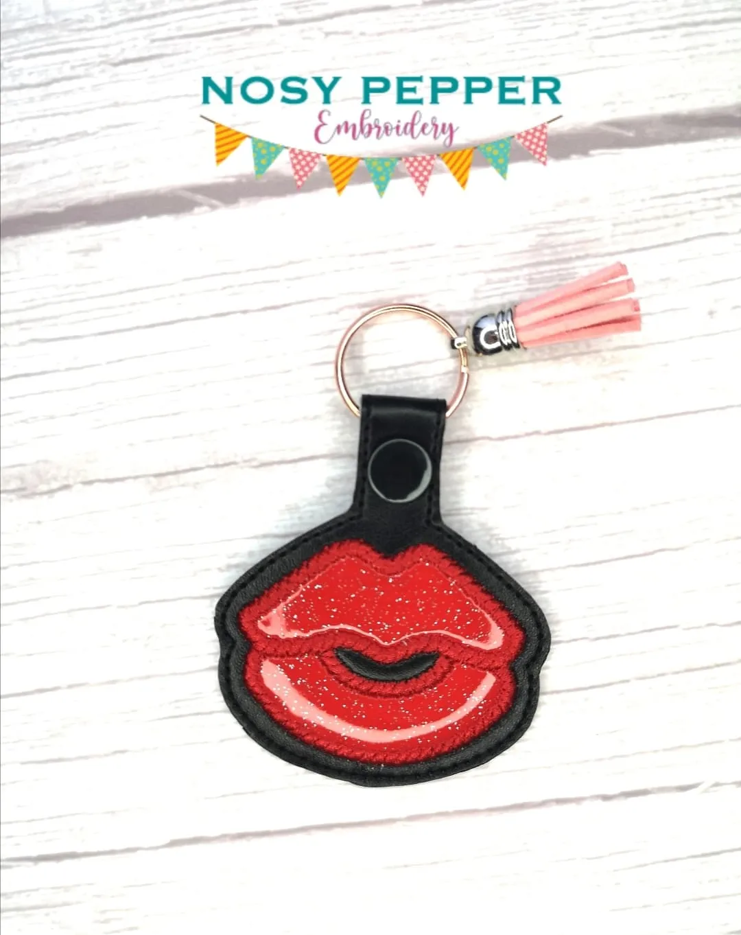 Lips applique Set of 3 designs machine embroidery design DIGITAL DOWNLOAD