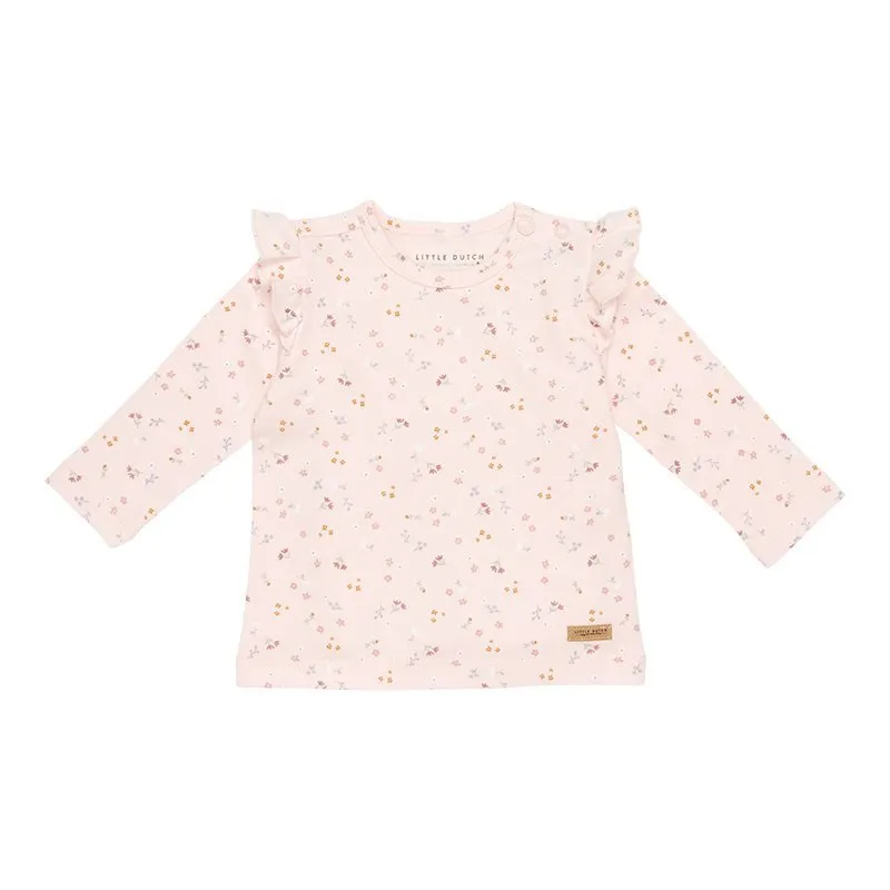 Little Dutch T-shirt long sleeves Little Pink Flowers