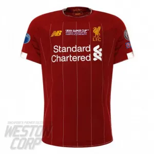 Liverpool FC Adult 2019-20 Super Cup SS Home Shirt