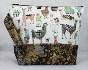 Llamas - Project Bag - Medium