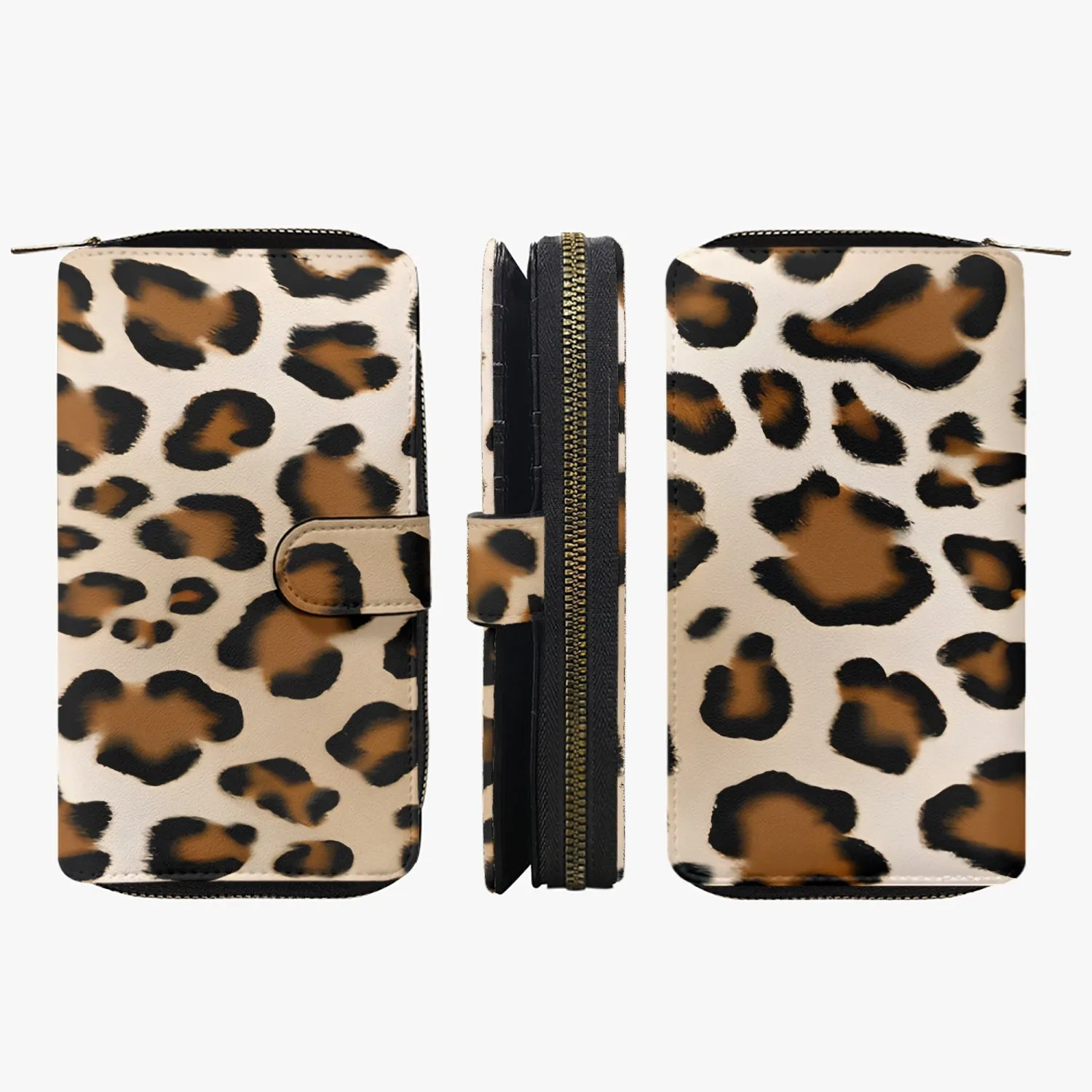 Long Leather Wallet